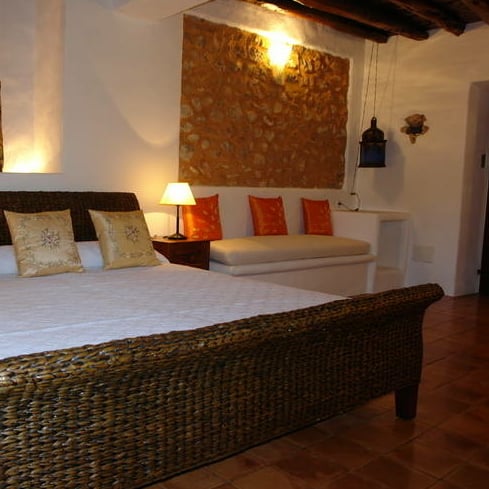 Slaapkamer finca SanaYouYOGA