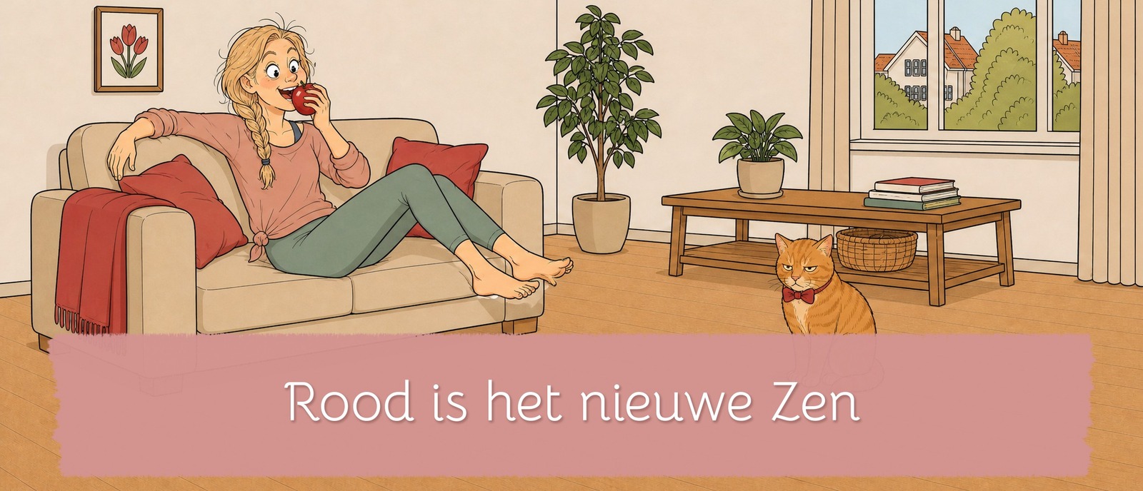 Rood is het nieuwe Zen
