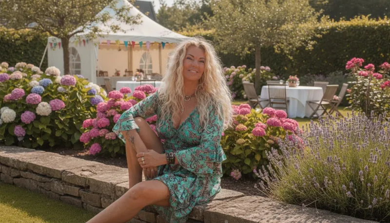 De partytent, de warmte en mijn stille aftocht